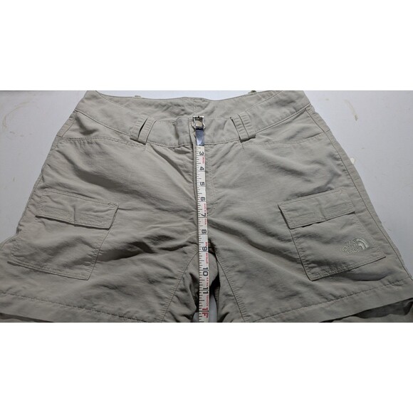 The North Face Convertible Cargo Pants Outdoor Hiking Brown Women 8 - Picture 14 of 15